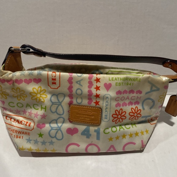Coach Handbags - Vintage Small colorful Coach Bag